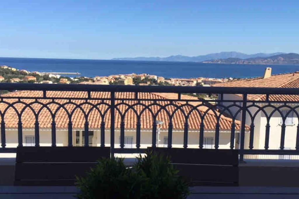 Appart Avec Terrasse Vue Sur Mer Exceptionnelle L'Ile-Rousse  Luaran gambar